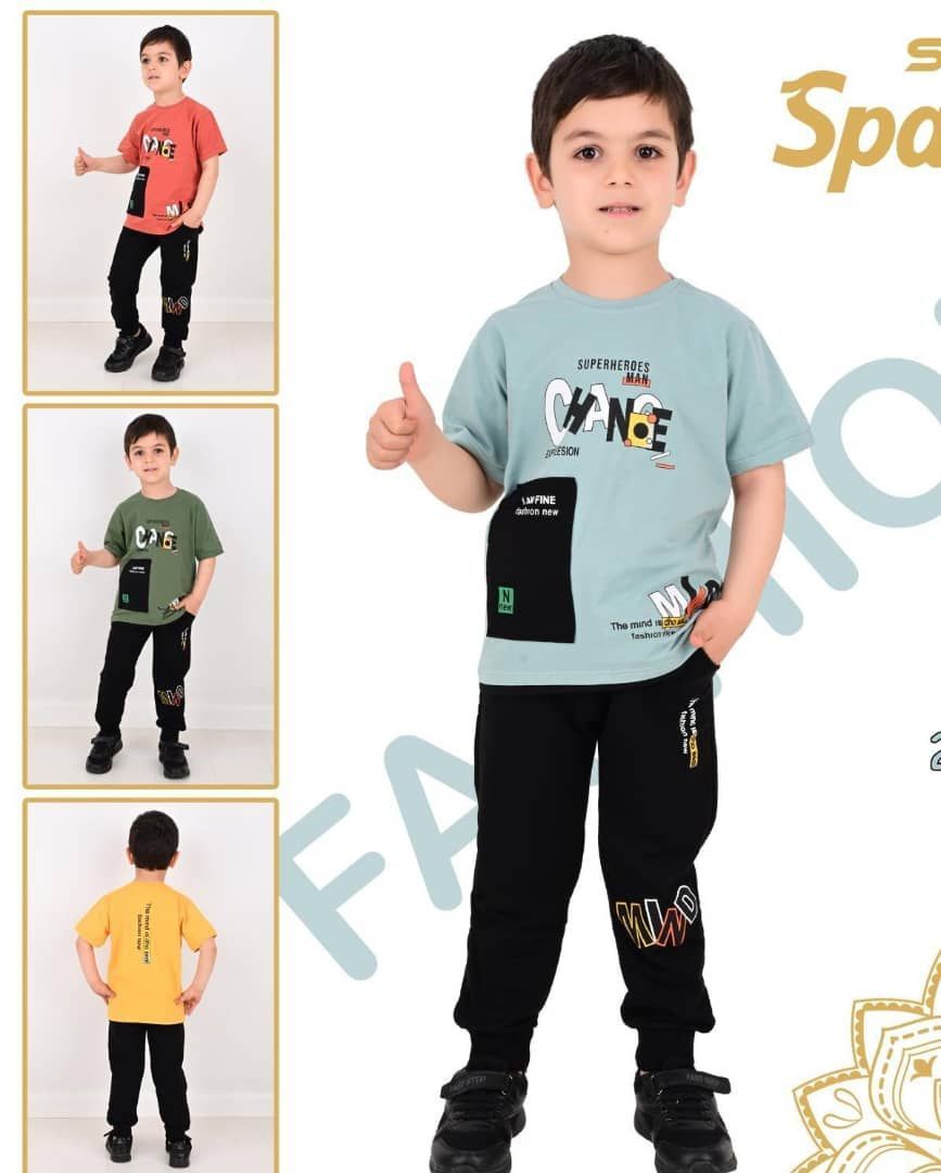 بيجامة صبياني 
من عمر 2 إلى 5 سنوات - RahaBay product image