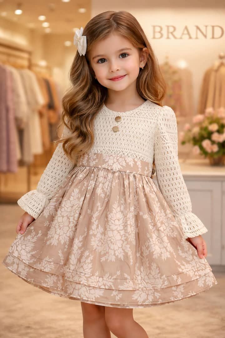 فستان بناتي صناعة تركية 
من 1 إلى 2 سنة - RahaBay product image