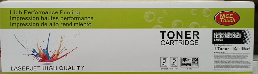 محبرة طابعة CB435A/CB436A/CE278A/CE285A/CRG712/CRG725/CRG728 - RahaBay product image