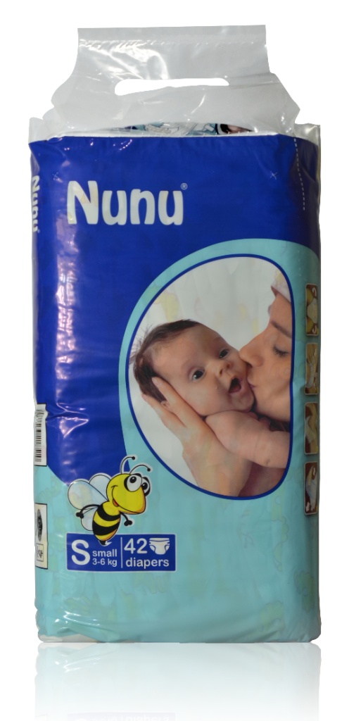 حفاضات نونو مقاس 2 (صغير) | حماية فائقة وراحة لكل حركة 💙👶 - RahaBay product image